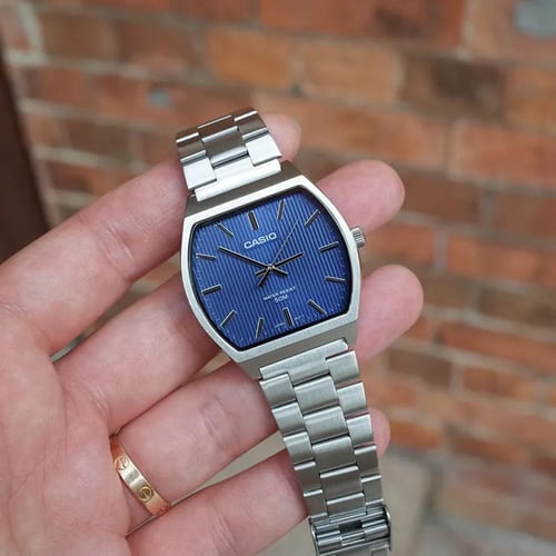 كاسيو انالوج ميناء مخطط كحلي