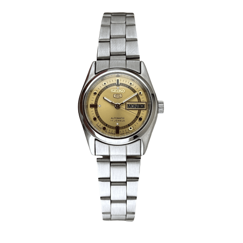 كلاسيك سيكو 5 أوتوماتيك ميناء ذهبي كلاسيكي 1985 نس...