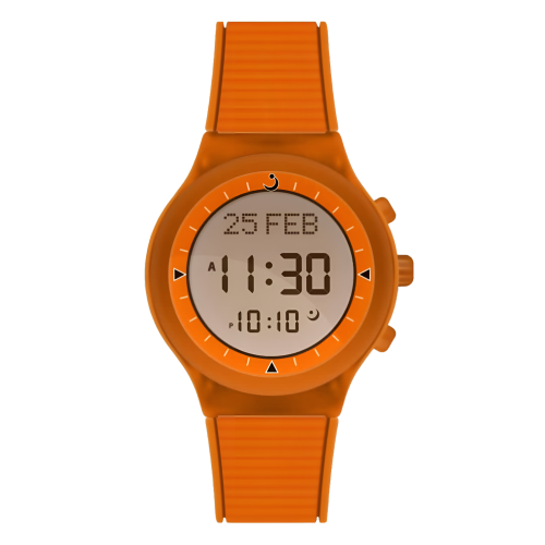 الساعة الرياضية WY-16 برتقالي