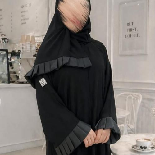 عباية ترف مع طرحة