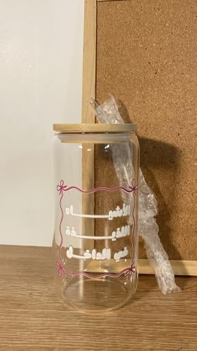 كوب زجاجي