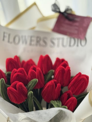 التوليب الأحمر