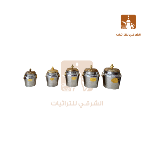 طقم سكريات استيل كتابه عدد 5