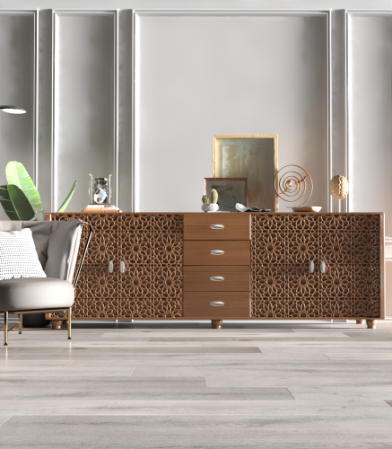 بوفيه بتصميم عصري يعزز من ديكور منزلك 300سم × 95سم
