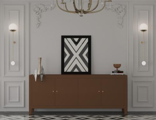 بوفيه مودرن بتصميم فريد 200سم × 95سم
