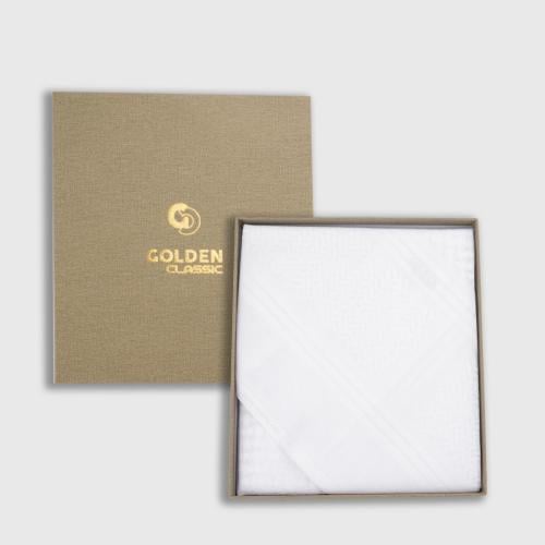 White Ghutra Golden Classic