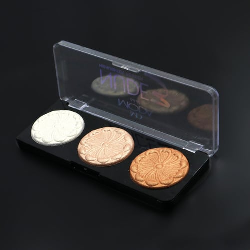 ADOM – Nude Bloom Triple Highlighter Palette