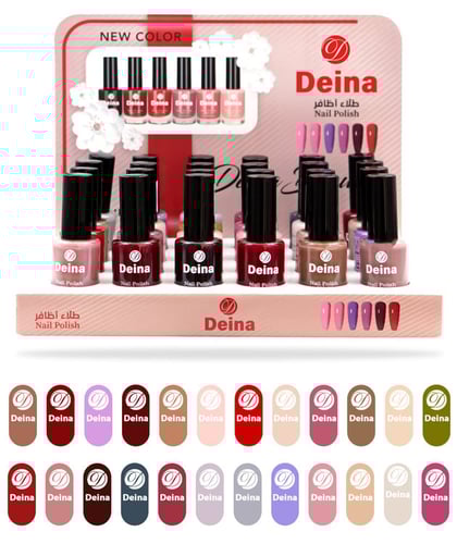 كلكشن طلاء الأظافر (مناكير) 24 لون