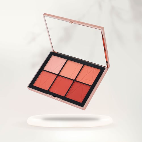 باليت احمر خدود درجات متعدده من MODA BEAUTY سته 6...