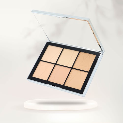 باليت بودرة وجه مضغوطة من MODA BEAUTY سته6الوان
