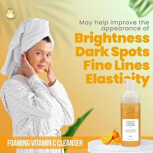 رغوة تنظيف الوجه من اوفرا تستخدم لتنظيف بعد المكيا...