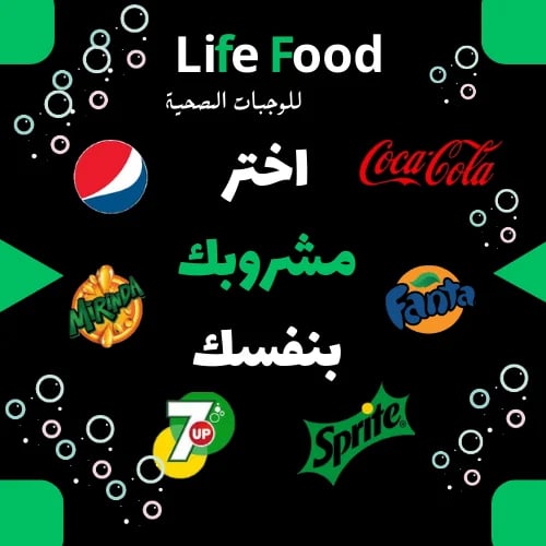 مشروبات غازيه ومياه صحيه