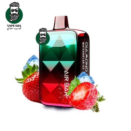 سحبة اير بار ديموند فراولة مثلج 20,000 موش