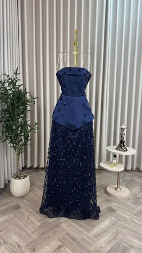 فستان سهره لمعه تطريز