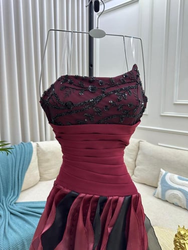 فستان سهره اورجنزا بتطريز راقي