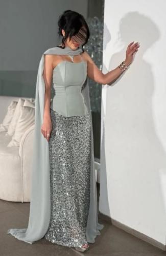 فستان ليلى صدر باربي كفه تطريز