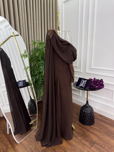 فستان باربي وشيفون تطريز