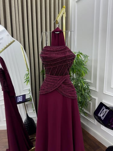 فستان سهره شيفون