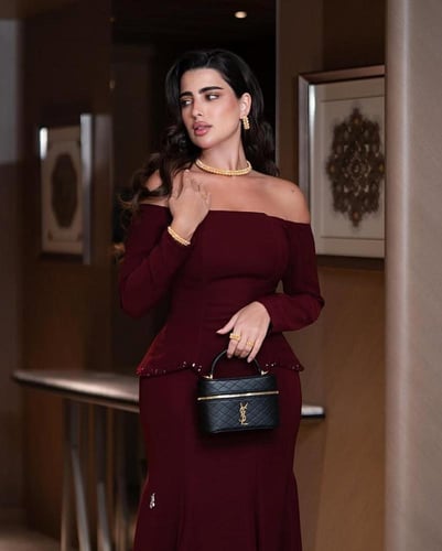 فستان تفته عودي