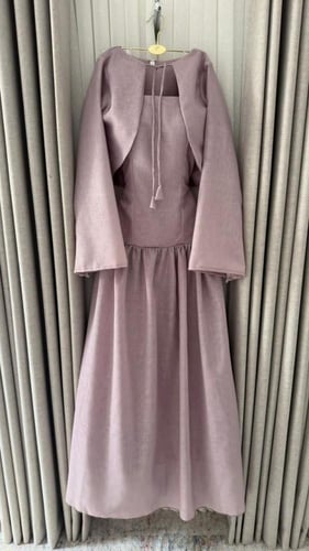 فستان موف ناعم