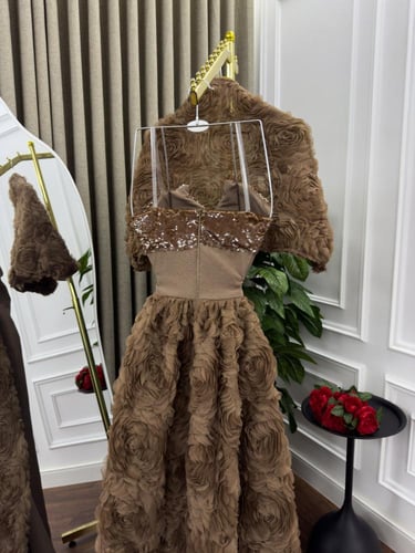 فستان سهره باربي ورد