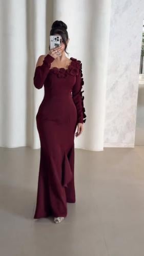 فستان باربي ورد أنيق