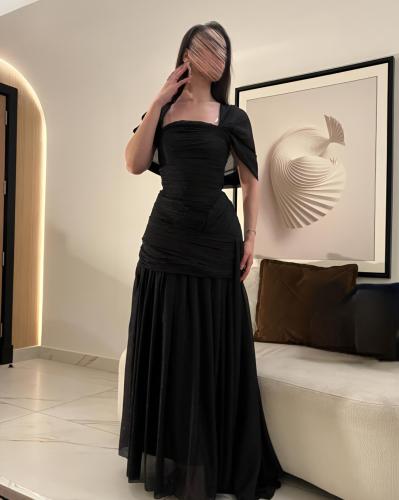 فستان سكليب اسود