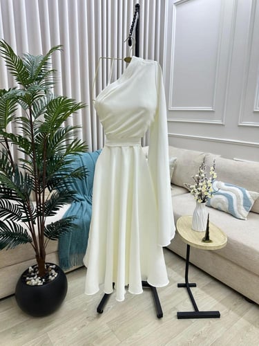 فستان باربي دبل كلوش ️