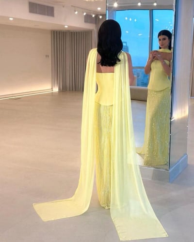 فستان سهره طويل ️
