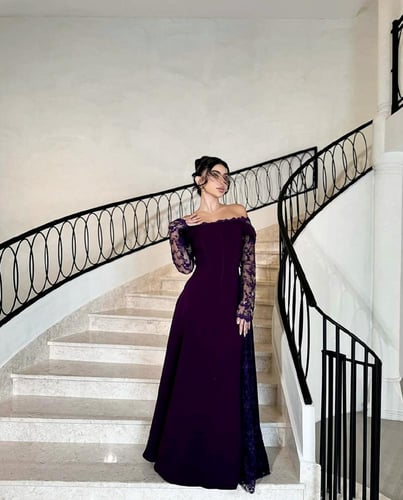 فستان سهره دانتيل فيبر نافش