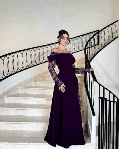 فستان سهره دانتيل فيبر نافش