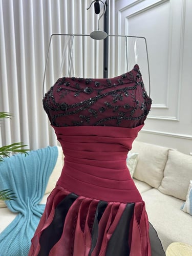 فستان سهره اورجنزا بتطريز راقي