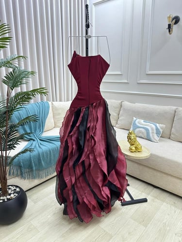 فستان سهره اورجنزا بتطريز راقي