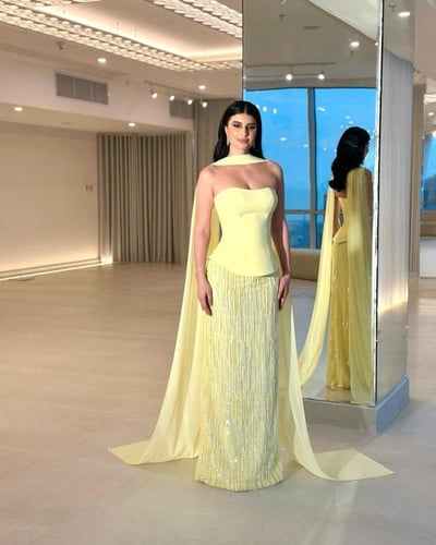 فستان سهره طويل ️