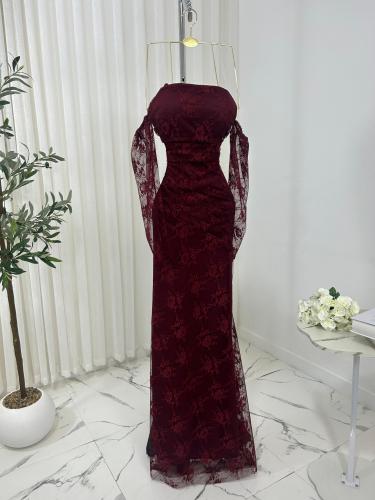 فستان دانتيل سهره