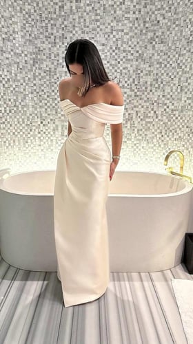 فستان سهره اميرة البياض