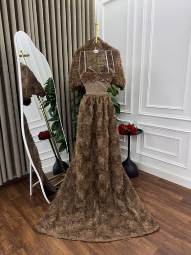 فستان سهره باربي ورد