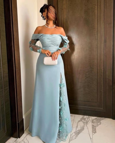 فساتين سهرة ولا غلطه جديد فستان غير كل فستان