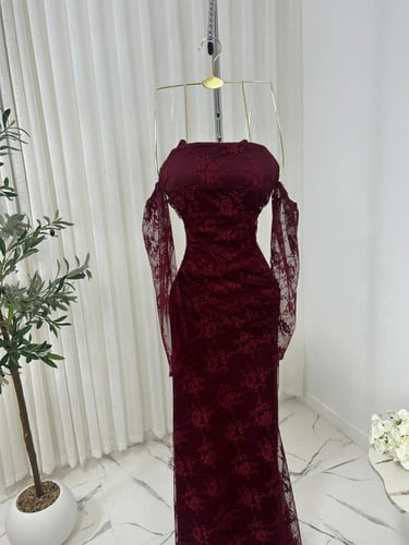 فستان دانتيل سهره