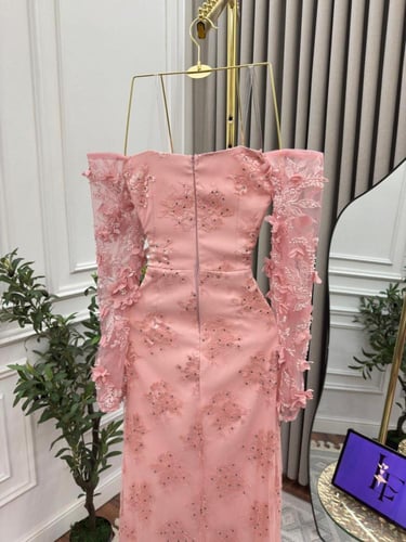 فستان سهره ورد