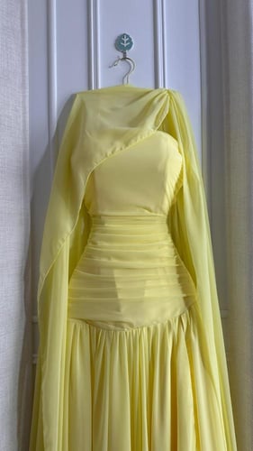 فستان جونا اصفر