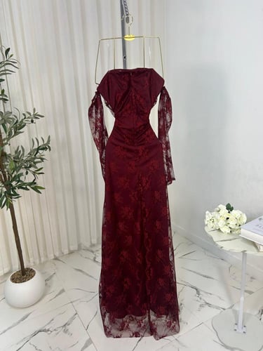 فستان دانتيل سهره