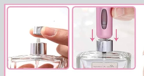 مجموعة زجاجات عطر صغيرة قابلة للسفر والخروج لإعادة...