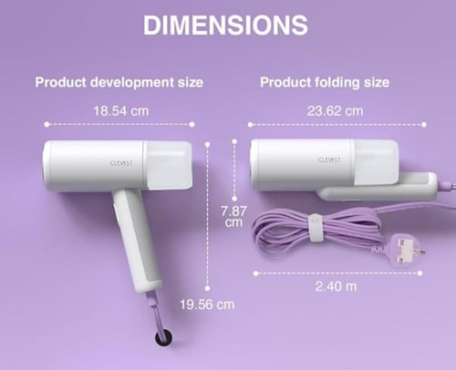 مكواة سفر ، مكواة بخار محمولة