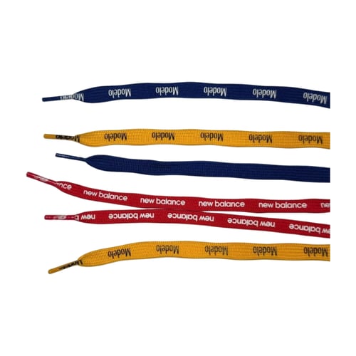 كولكشن اربطة احذية بشعارات مختلفة