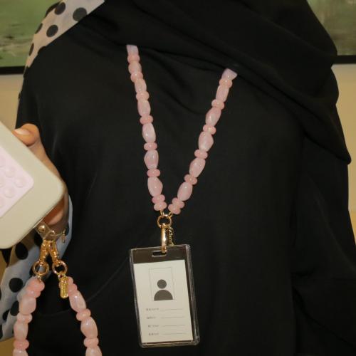 Pink Girl ID Holder