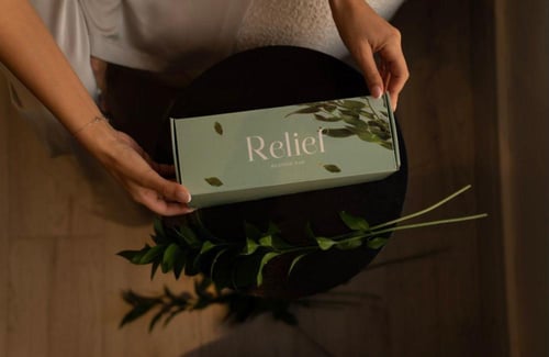 كمادة كهربائية من Relief لتخفيف الألم