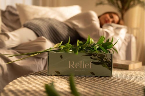 كمادة كهربائية من Relief لتخفيف الألم