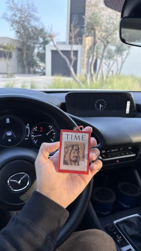 تعليقه الملك عبدالعزيز