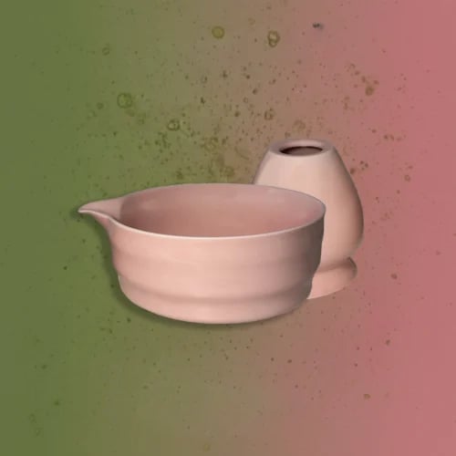 طقم وردي كلاسيك